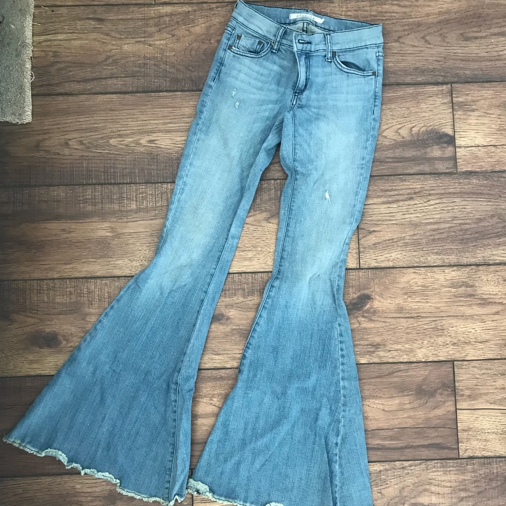 Flare bell bottom jeans